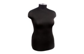манекен женский р52 (104-84-110) мягкий цв чёрный купить по цене 9266 руб - в интернет-магазине Веллтекс | Ижевск
