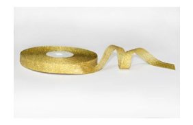 лента металлизированная 12мм (рулон 36 ярдов) золото купить по 120.06 - в интернет - магазине Веллтекс | Ижевск
.