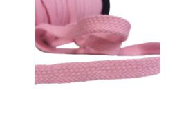 шнур для одежды плоский 15мм, 100хб, цв розовый/130 (катушка 50м) bombacio купить по 13.5 - в интернет - магазине Веллтекс | Ижевск
.