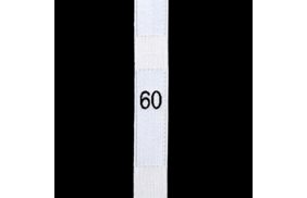 р060дб 60 - размерник жаккард - дв.тафта белый (уп.1000шт) купить по цене 601.26 руб - в интернет-магазине Веллтекс | Ижевск
