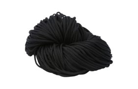 шнур для одежды круглый цв черный 5мм (уп 100м) 5-02 купить по 1.95 для тактического снаряжения в Ижевске 
