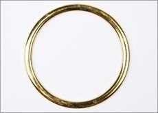кольцо металл 80мм цв золото 7223к купить по 30.38 - в интернет - магазине Веллтекс | Ижевск
.