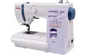 бытовая швейная машина janome 415 (janome 5515) купить по доступной цене - в интернет-магазине Веллтекс | Ижевск
