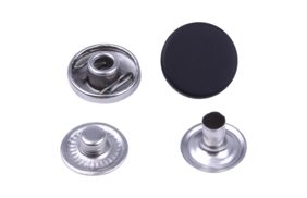 кнопка монеткаl-12 soft-touch цв черный+3 части никель медицинская сталь нерж 12,5мм (уп ок.72шт) купить по цене 715 руб - в интернет-магазине Веллтекс | Ижевск
