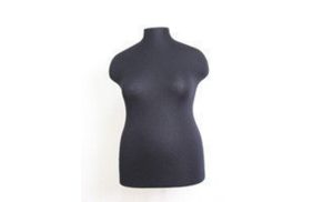 манекен женский р56 (112-94-120) твёрдый цв чёрный ост купить по цене 4650 руб - в интернет-магазине Веллтекс | Ижевск
