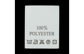 с102пб 100%polyester - составник - белый (уп 200 шт.) купить по цене 150 руб - в интернет-магазине Веллтекс | Ижевск
