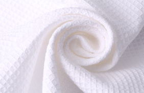 вафельное полотно 240гр/м2, 100хб, 45см, отбеленная, белый/s501, (60/300м) tpg052 купить в Ижевске.