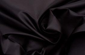 ткань подкладочная ветрозащитная 290t, 60гр/м2, 100пэ, 150см, черный/s580, (100м) wsr купить в Ижевске.