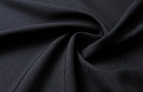 ткань габардин 180гр/м2, 100пэ, 150см, черный/s580, (рул 50м) tpx051 купить в Ижевске.